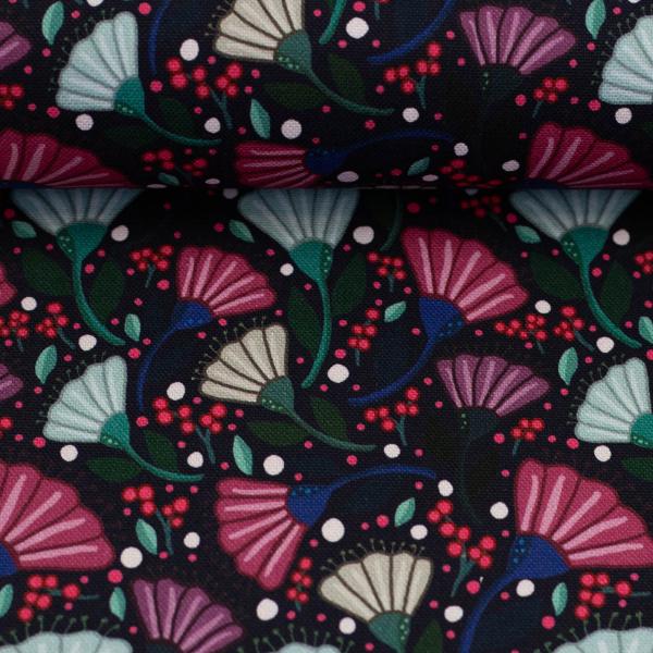 Canvas, Garden Stories by Emjo-Design, Schwarz